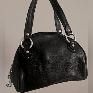 Juicy Couture Leather Bowler Bag, Y2K